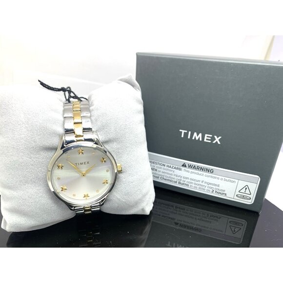 Timex Women\'s Watch TW2V23500 Quartz Silver Dial Two Tone Stainless Steel 36mm main image 13